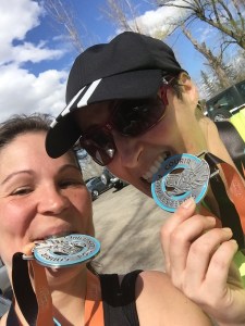 Croque medaille courir zebre