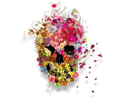 skull_flowers_by_jonassoares-d6t6q4p