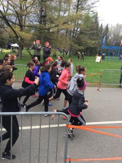 départ course Fillactive