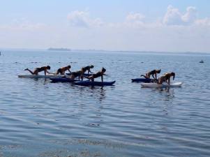 yoga kayak quadrupède