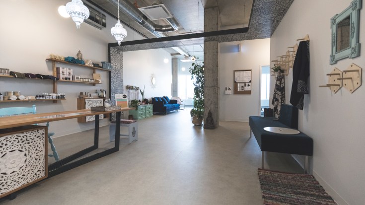 Intérieur Yoga Dandelion ambiance