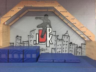 Logo mur Parkour Drummond